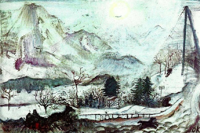 oskar kokoschka dents du midi